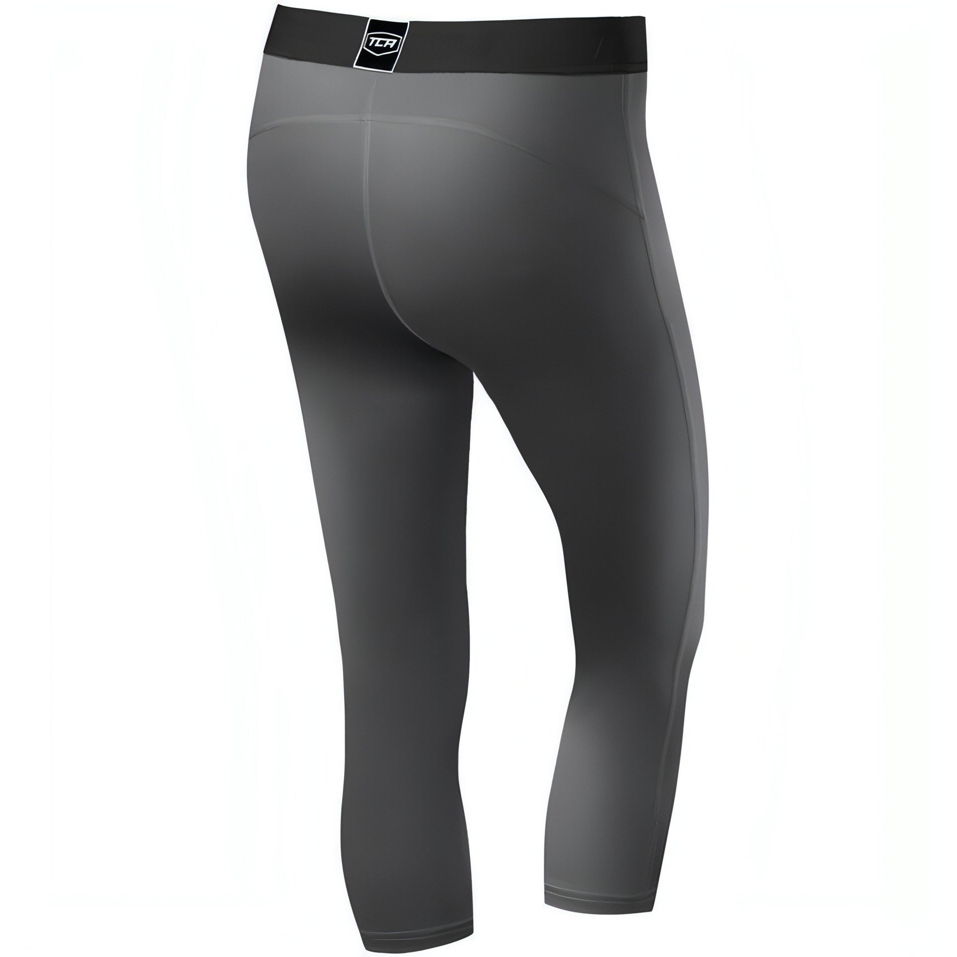 TCA Pro Performance Womens Capri Training Tights - Grey - Start Fitness