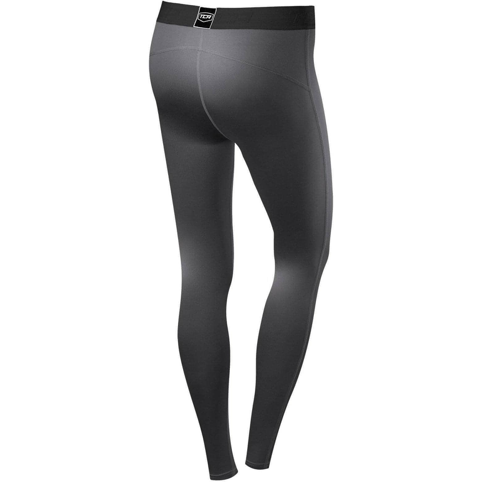 TCA Pro Performance Womens Endurance Long Training Tights - Grey - Start Fitness