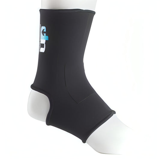 Ultimate Performance Elastic Ankle Support - Black - Start Fitness
