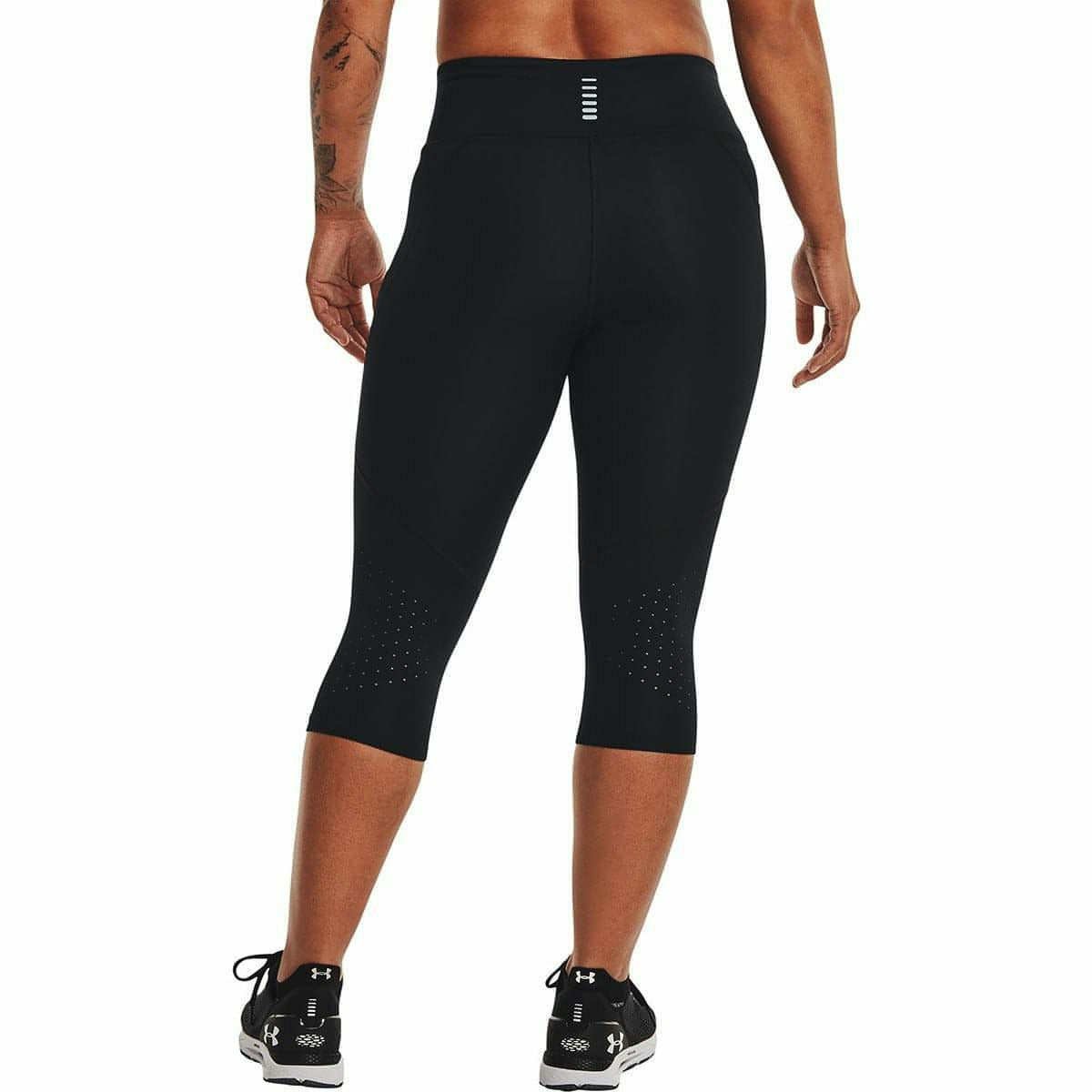 Under Armour Fly Fast 3.0 Speed 3/4 Capri Womens Running Tights - Black - Start Fitness