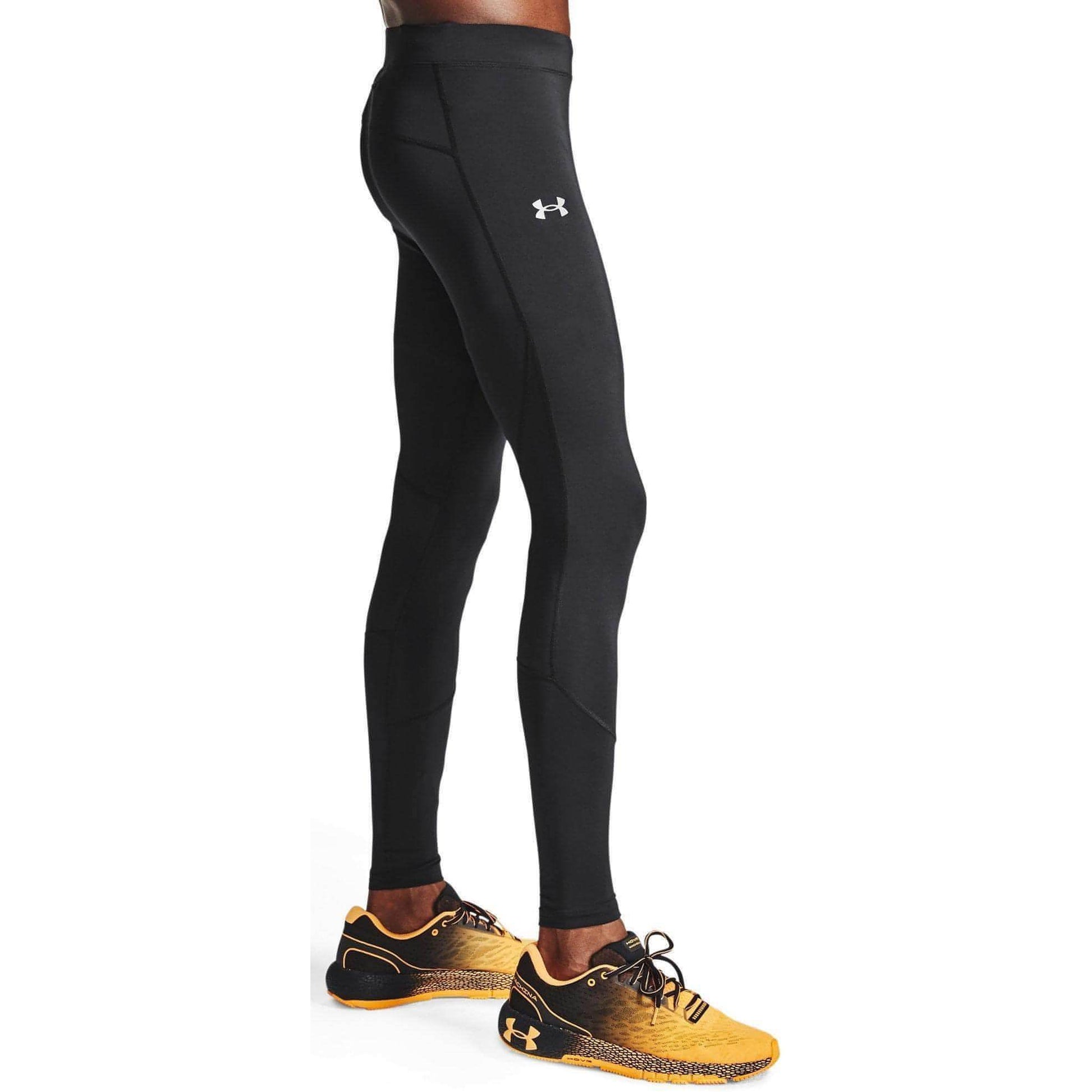 Under Armour Fly Fast HeatGear Mens Running Tights - Black - Start Fitness