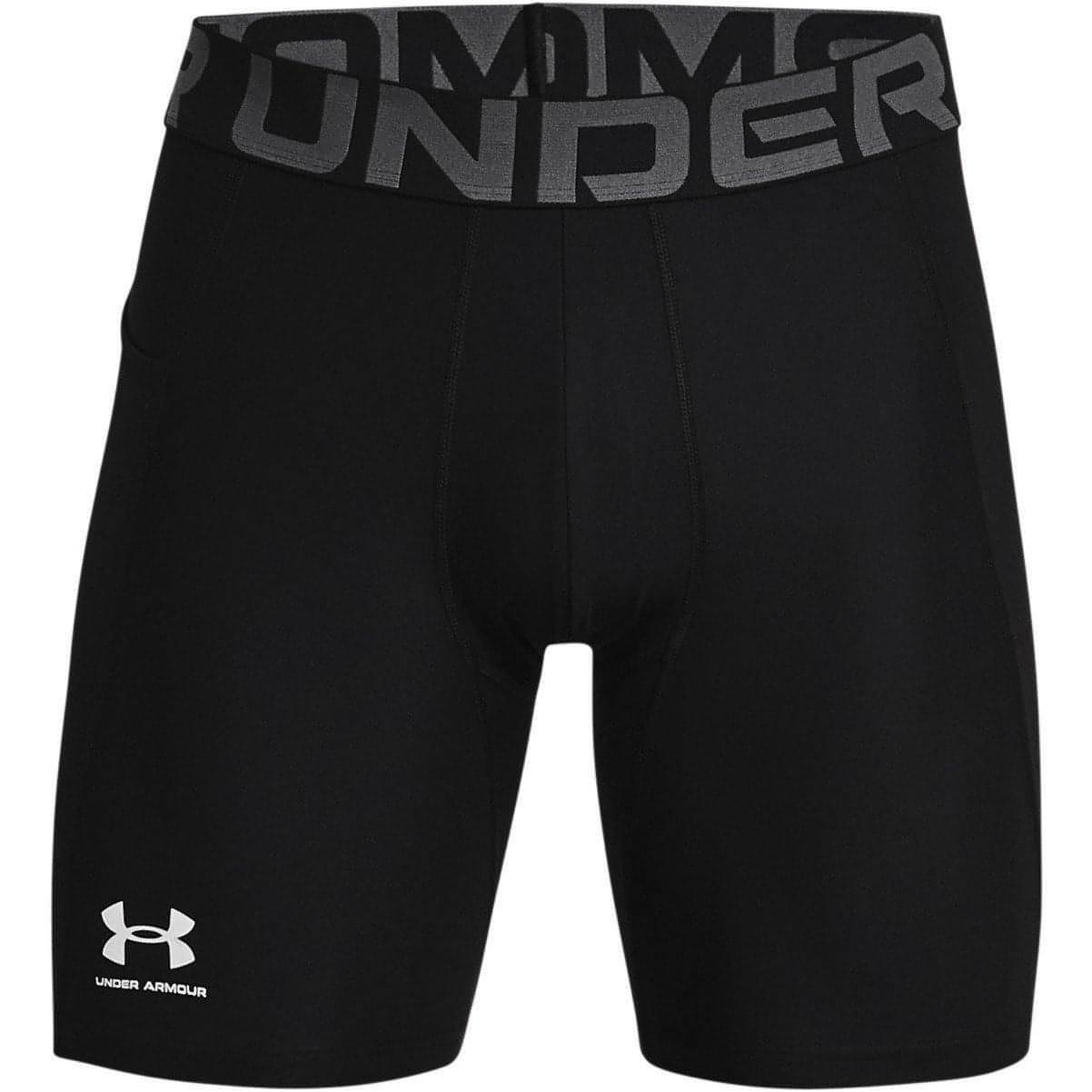 Under Armour HeatGear Mens Short Compression Tights - Black - Start Fitness