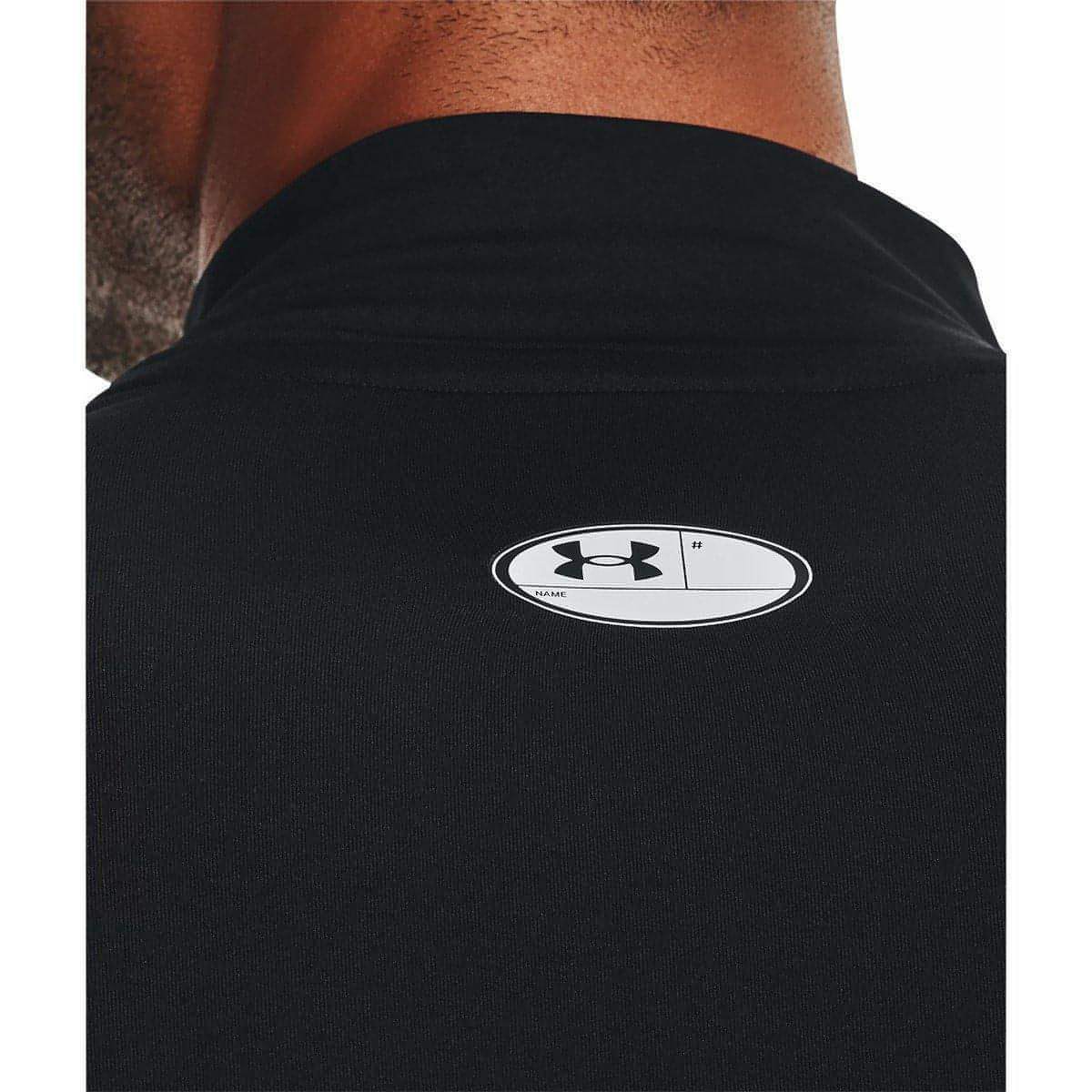 Under Armour HeatGear Mock Long Sleeve Mens Training Top - Black - Start Fitness