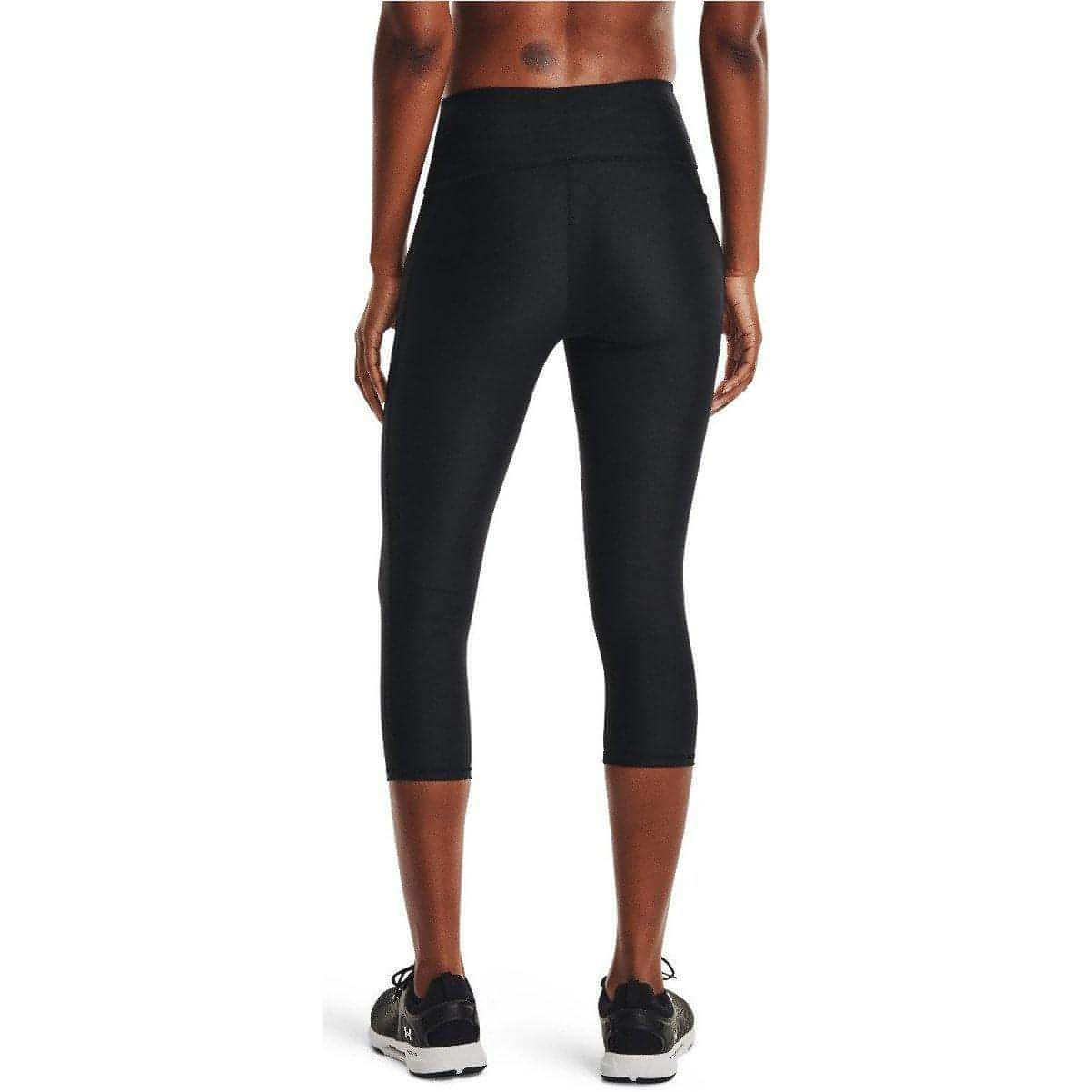 Under Armour Hi-Rise 3/4 Capri Womens Training Tights - Black - Start Fitness