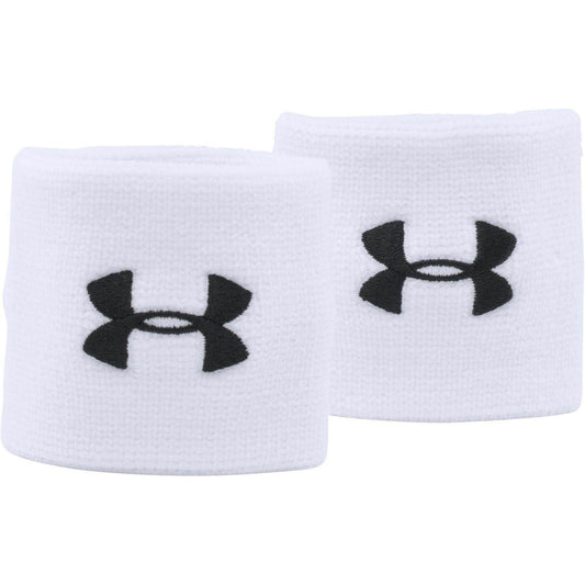 Under Armour Performance Wristbands - White 889362320090 - Start Fitness