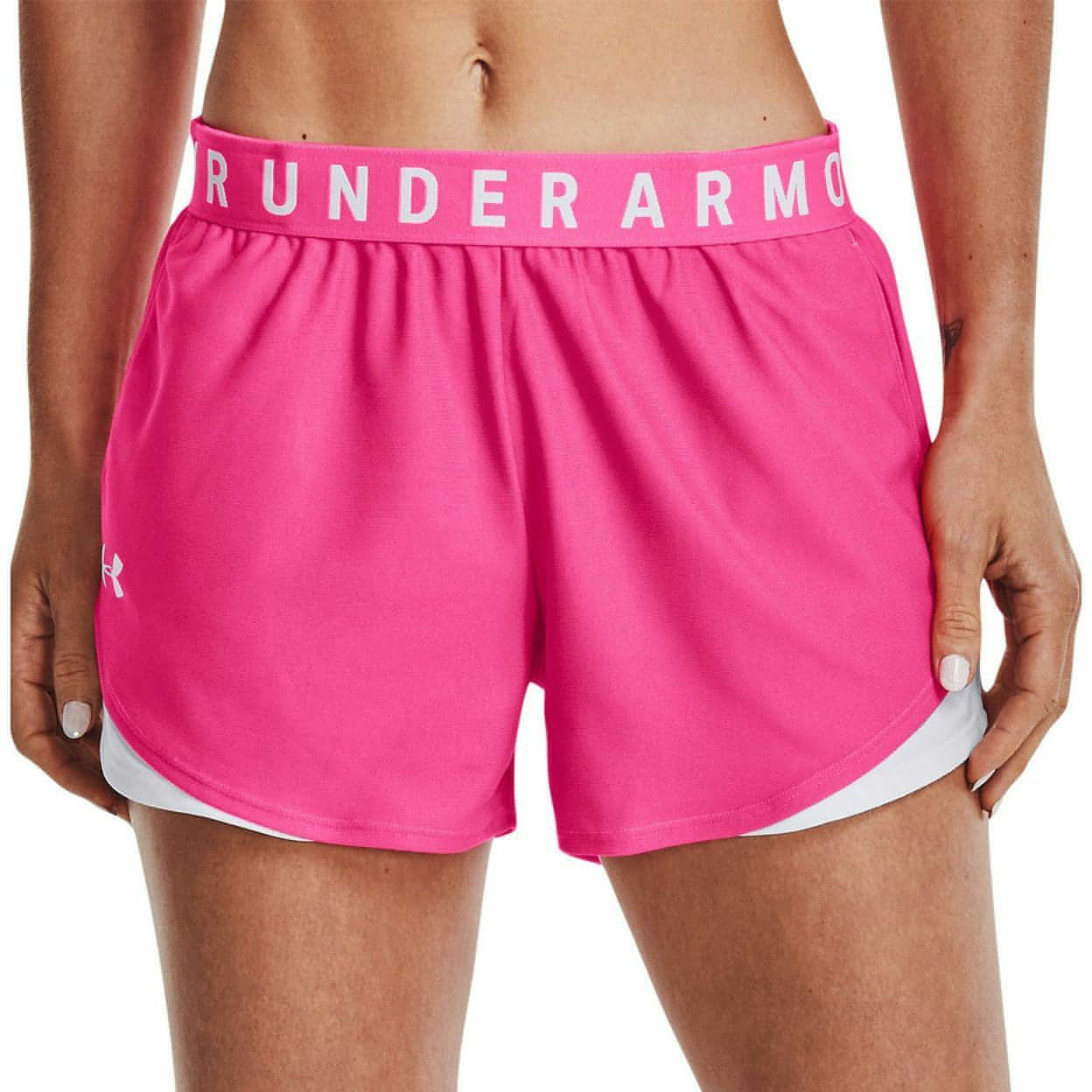 Under Armour Play Up 3.0 Womens Running Shorts - Pink – Start Fitness