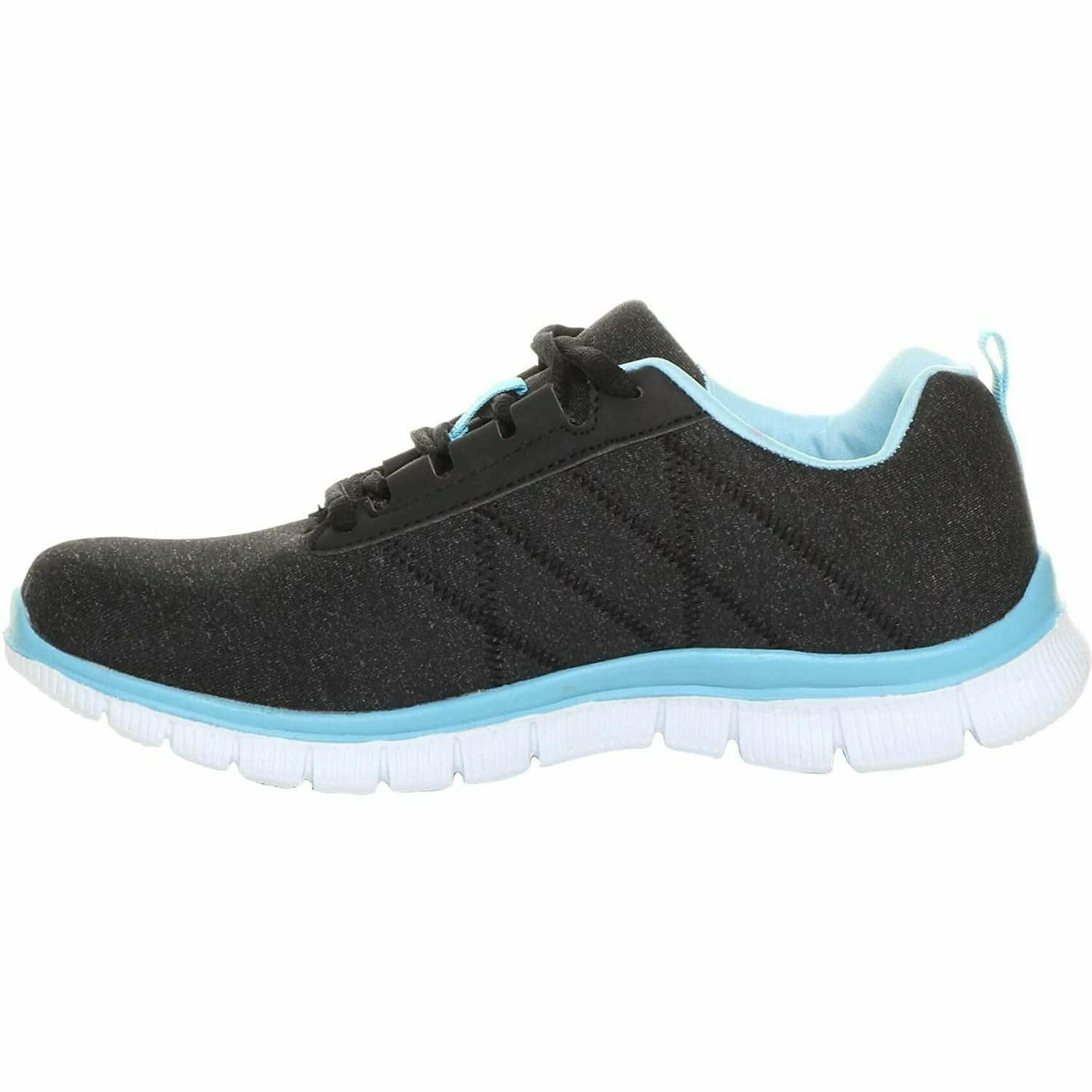 X Sport Memory Foam Womens Trainers - Black - Start Fitness