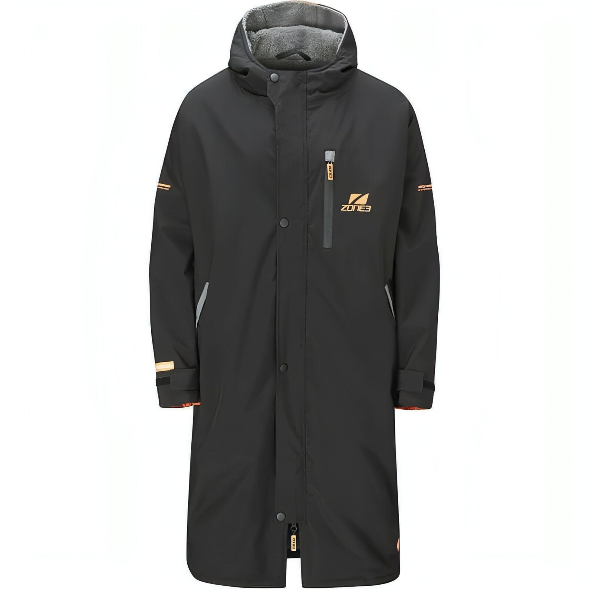 Zone3 Heat-Tech Polar Fleece Changing Robe - Black - Start Fitness