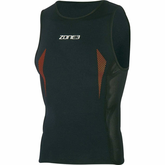 Zone3 Swim-Top Mens Sleeveless Top - Black - Start Fitness