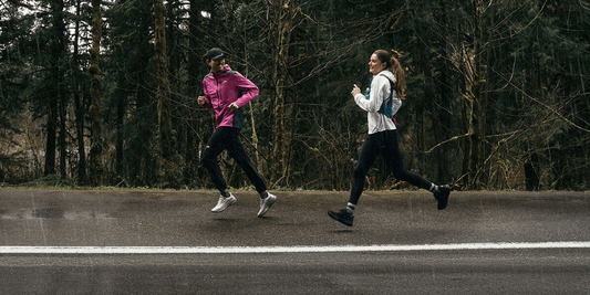 Running in the rain