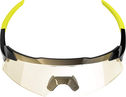 100% Aerocraft Cycling Sunglasses - Gloss Metallic Black