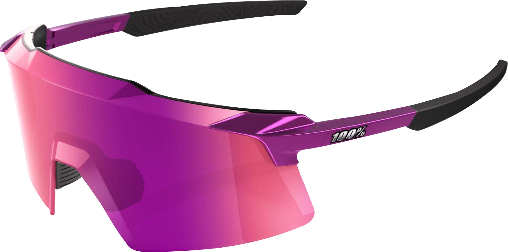 100% Aerocraft Cycling Sunglasses - Gloss Purple Chrome 100% Aerocraft Cycling Sunglasses - Gloss Purple Chrome