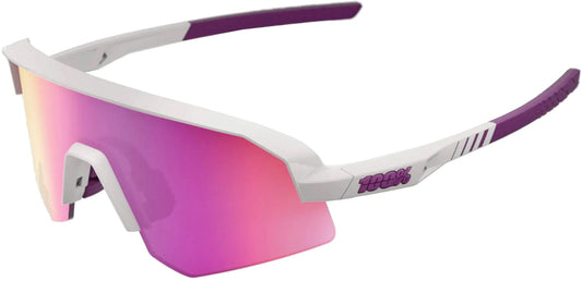 100% Slendale SL Cycling Sunglasses = Matte Chalk