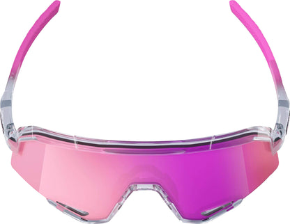100% Slendale Cycling Sunglasses - Polished Translucent Grey