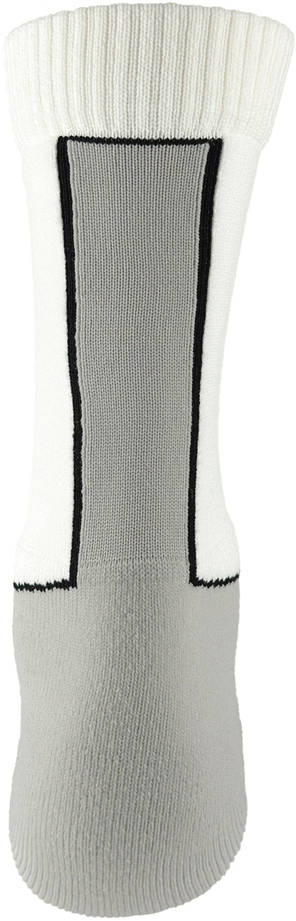 1000 Mile Repreve Single Layer Twin Pack Mens Crew Running Socks - White