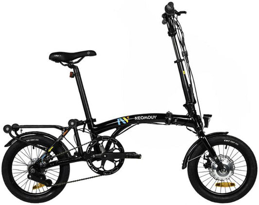 Neomouv eFolding 16 Electric Folding Bike 2024 Ex-Demo - Black