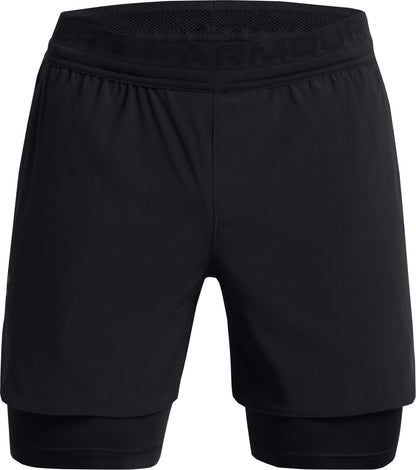 Under Armour Vanish Elite 2 In 1 Mens Running Shorts - Black