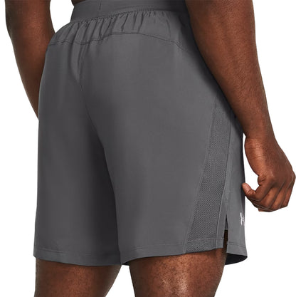 Under Armour Launch 7 Inch Mens Running Shorts - Grey