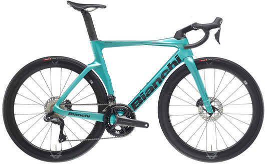 Bianchi Oltre Comp Ultegra Di2 Carbon Road Bike 2025 - Celeste