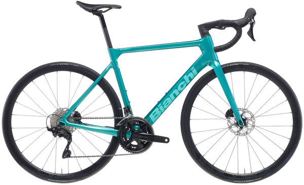 Bianchi Sprint 105 Carbon Road Bike 2026 - Metallic Celeste