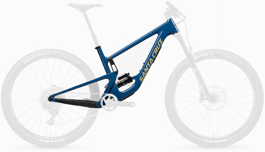 Santa Cruz Hightower 2 C Carbon Full Suspension Mountain Bike Frame 2021 - Highland Blue
