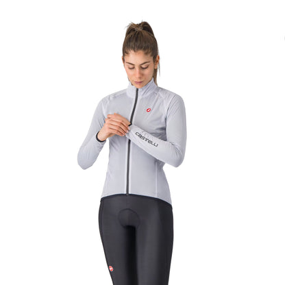 Castelli Squall Shell Womens Cycling Jacket - White
