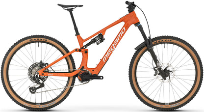 Megamo Reason CRB 05 Carbon Full Suspension Electric Bike 2026 - Orange
