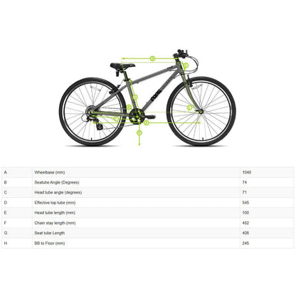 Frog 67 26 Inch Junior Bike 2025 - Neon Red