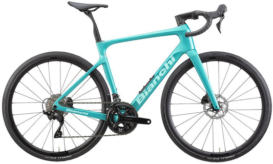 Bianchi Infinito 105 Carbon Road Bike 2026 - Metallic Celeste
