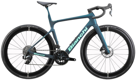 Bianchi Infinito Pro Road Bike 2027 - Petrolio Celeste