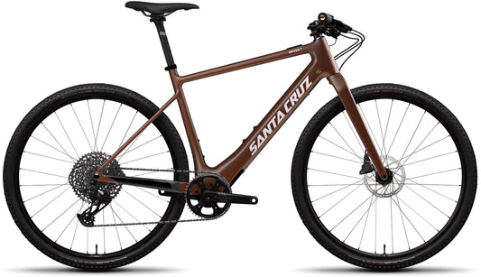 Santa Cruz Skitch Carbon CC Electric Flat-Bar Gravel Bike 2026 - Matte Iron Ore