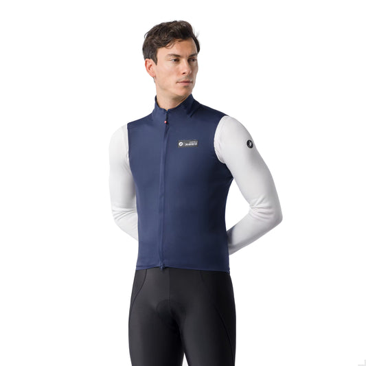 Castelli Perfetto 2 Vest Mens Cycling Gilet - Belgian Blue