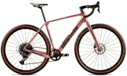 Bianchi Arcadex Comp GRX610 Carbon Gravel Bike 2027 - Rosa Cipro