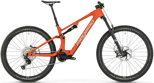 Megamo Reason AIR CRB 10 Carbon Full Suspension Electric Bike 2026 - Orange