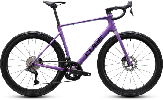 Cube Attain C:62 SLT Carbon Road Bike 2027 - Cosmic Purple