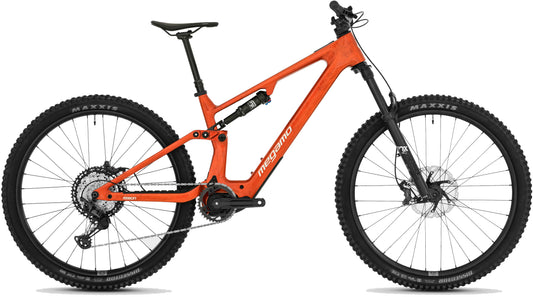 Megamo Reason AIR CRB 07 Full Suspension Electric Bike 2027 - Amber Orange