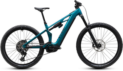 Cube Stereo Hybrid One77 HPC Race 800 Carbon Electric Full Suspension Mountain Bike 2027 - Metallic Petrol