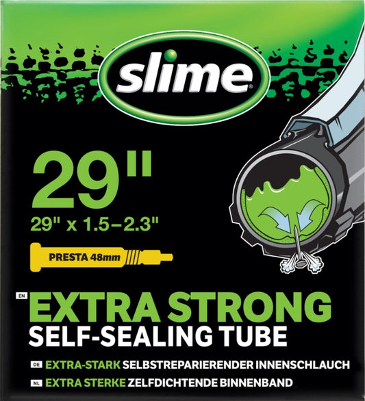 Slime Smart Self Sealing Inner Tube 29 x 1.5"-2.3" Presta Valve