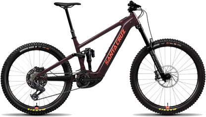 Santa Cruz Vala MX AL 70 Electric Mountain Bike 2026 - Gloss Stormbringer Purple