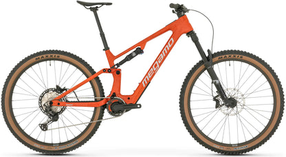 Megamo Reason CRB 07 Carbon Full Suspension Electric Bike 2026 - Orange