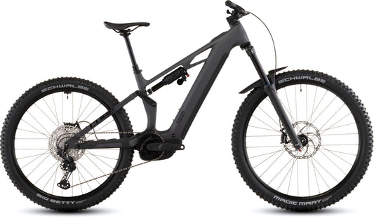 Cube Stereo Hybrid One77 HPC Race 800 Carbon Electric Full Suspension Mountain Bike 2026 - Iron Grey