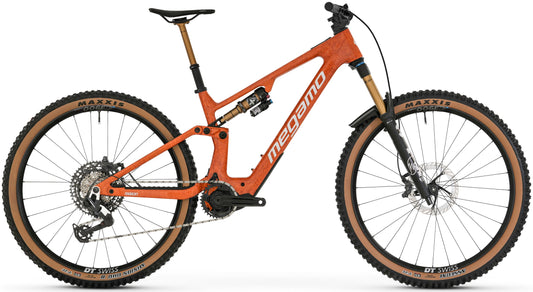 Megamo Reason CRB 03 Carbon Full Suspension Electric Bike 2026 - Orange