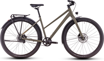 Cube Hyde Pro FE Hybrid Bike 2025 - Dusty Olive