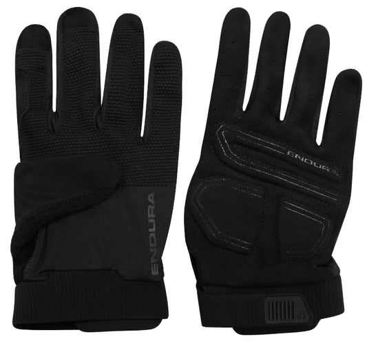 Endura Loop Full Finger Cycling Gloves - Black
