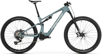 Megamo Reason AIR CRB 08 Carbon Full Suspension Electric Bike 2026 - Blue