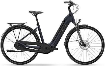 Raleigh Motus Hub Gear Low Step Electric Hybrid Bike 2026 - Nightblue Gloss