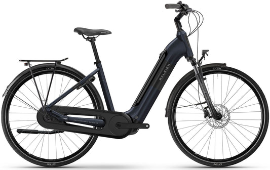 Raleigh Motus Hub Gear Low Step Electric Hybrid Bike 2026 - Nightblue Gloss