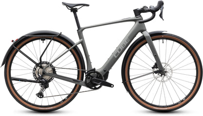 Cube Nuroad Hybrid C:62 Race 400X Electric Gravel Bike - Old Grey