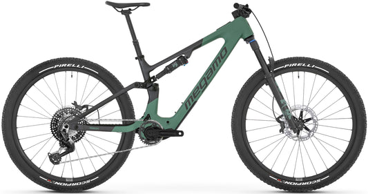 Megamo Reason AIR AL 09 Full Suspension Electric Bike 2026 - Green
