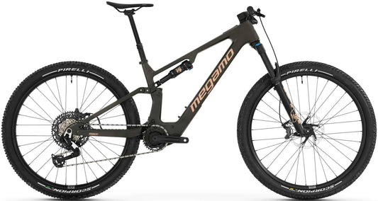 Megamo Reason AIR CRB 08 Carbon Full Suspension Electric Bike 2026 - Black